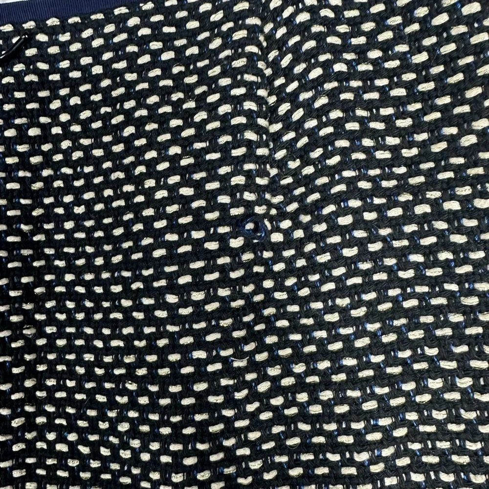Tory Burch navy tweed pencil skirt size 4